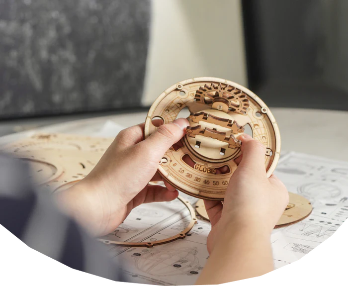 Faszinierende 3D-Holzpuzzle Erleben
