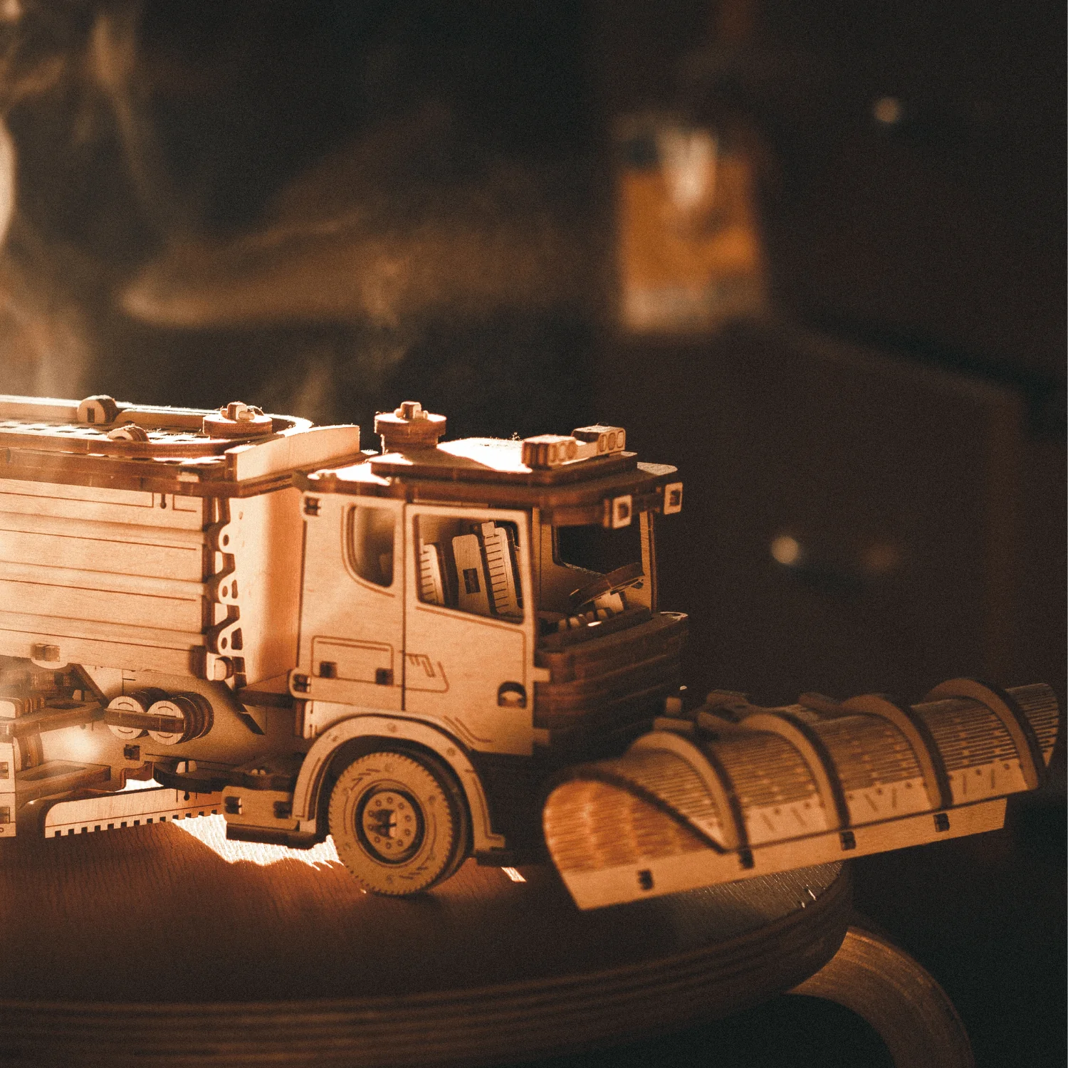 Mechanischer LKW Schneeräumer