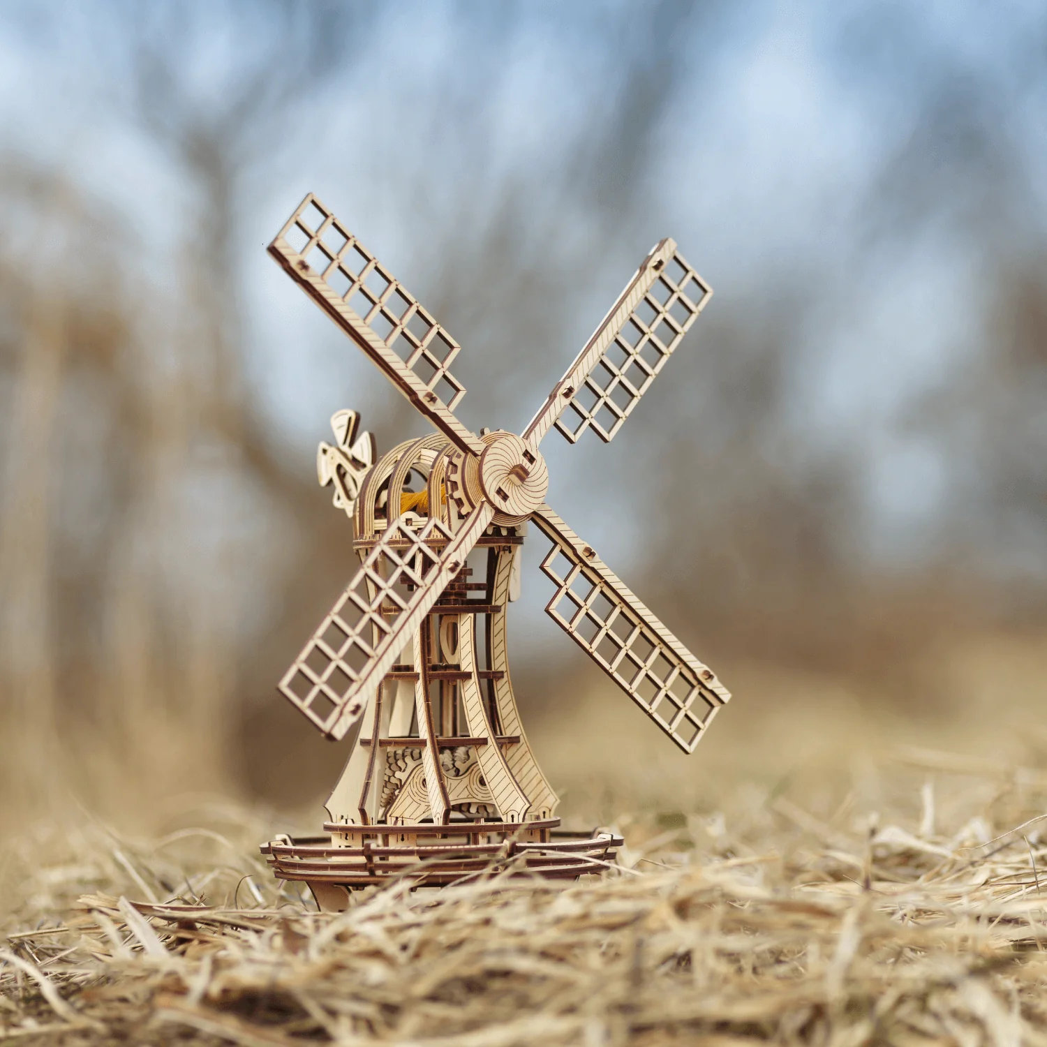 Mechanische Windmühle