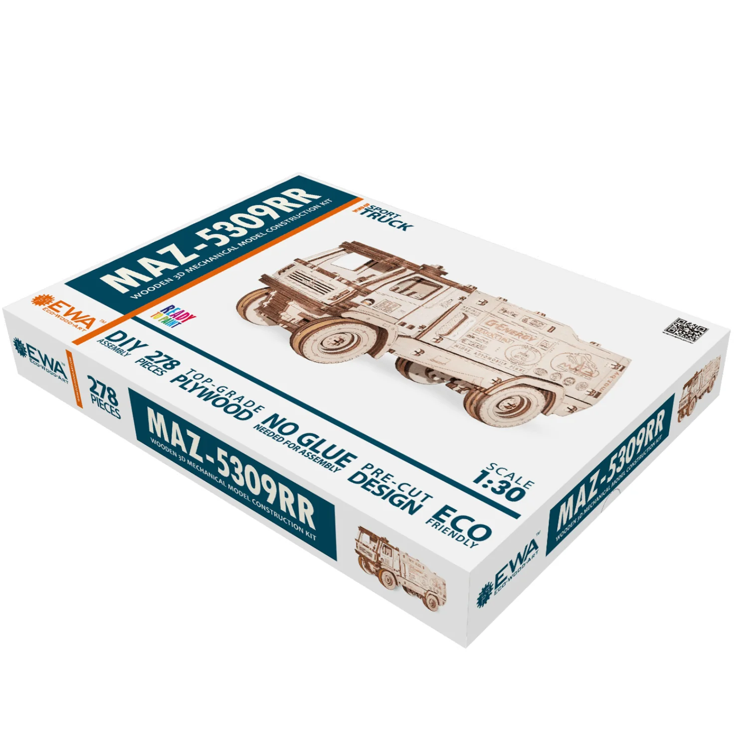 Dakar Racing Truck – MAZ 5309RR 1:30 - Image 6