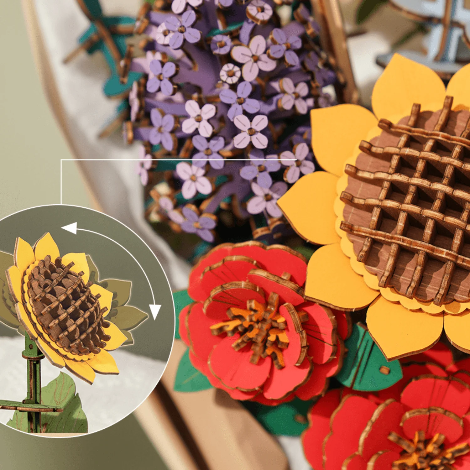 Ewiger Frühling – Blumenbouquet - Image 4