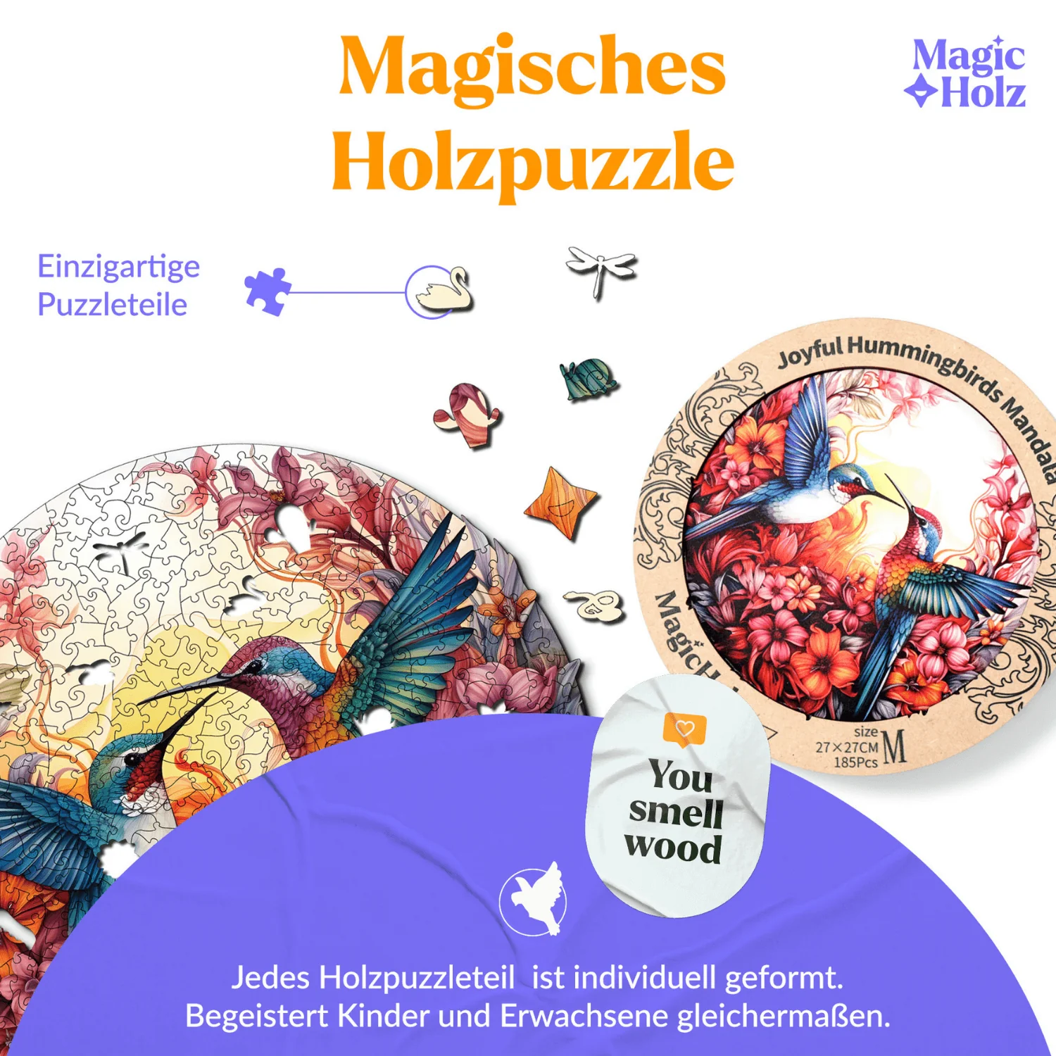 Fröhliche Kolibris Mandala - Image 2