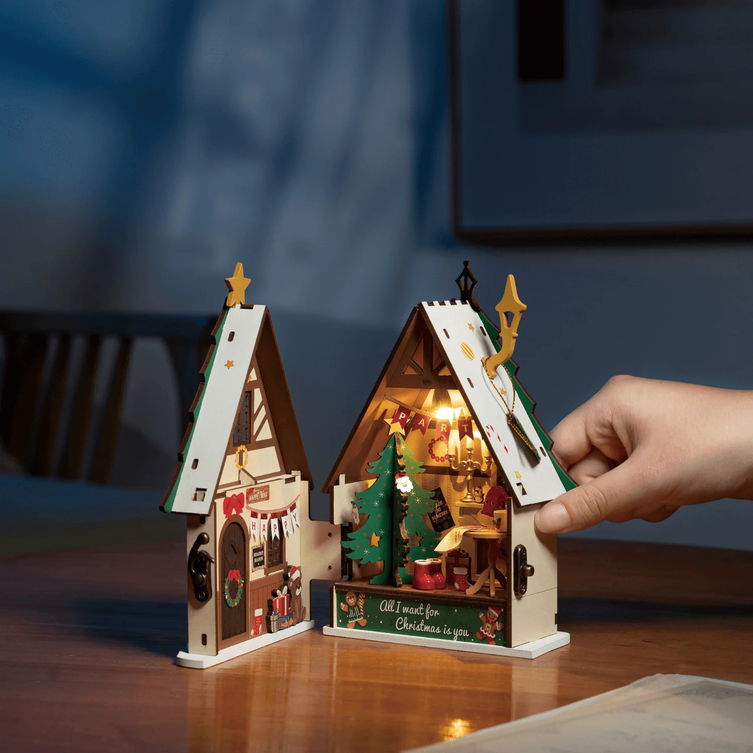 Funkelndes Weihnachtshaus - Image 2