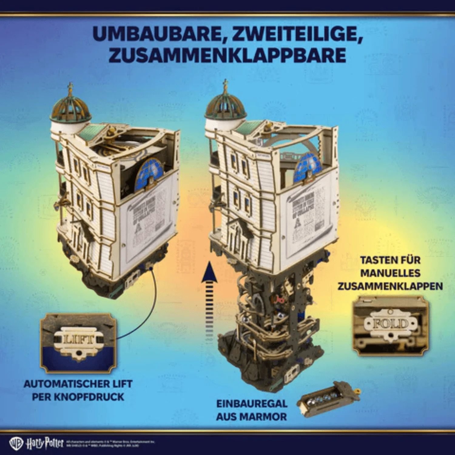 Gringotts Bank | Marble Run | Harry Potter™ - Image 10
