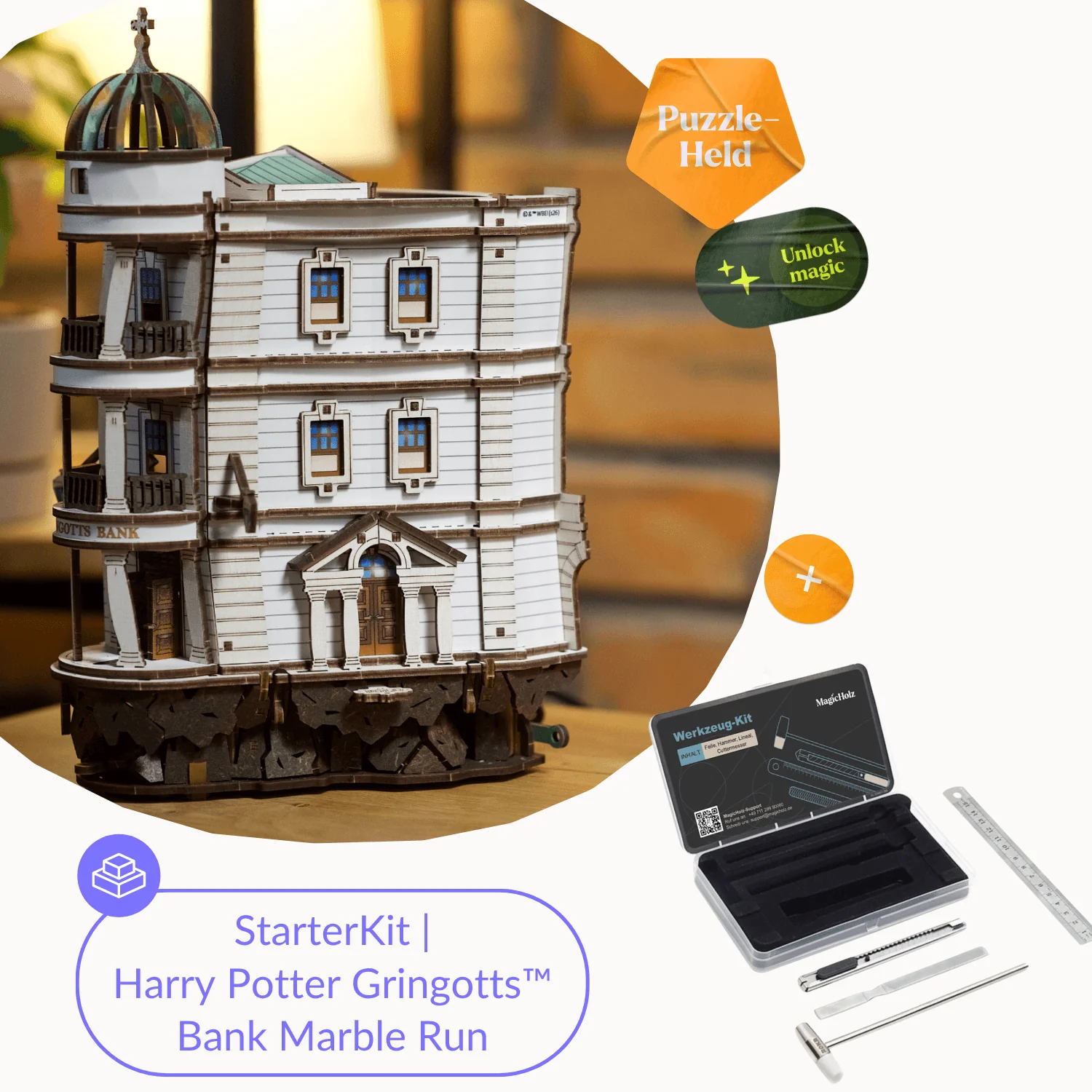 Gringotts Bank | Marble Run | Harry Potter™ - Image 2