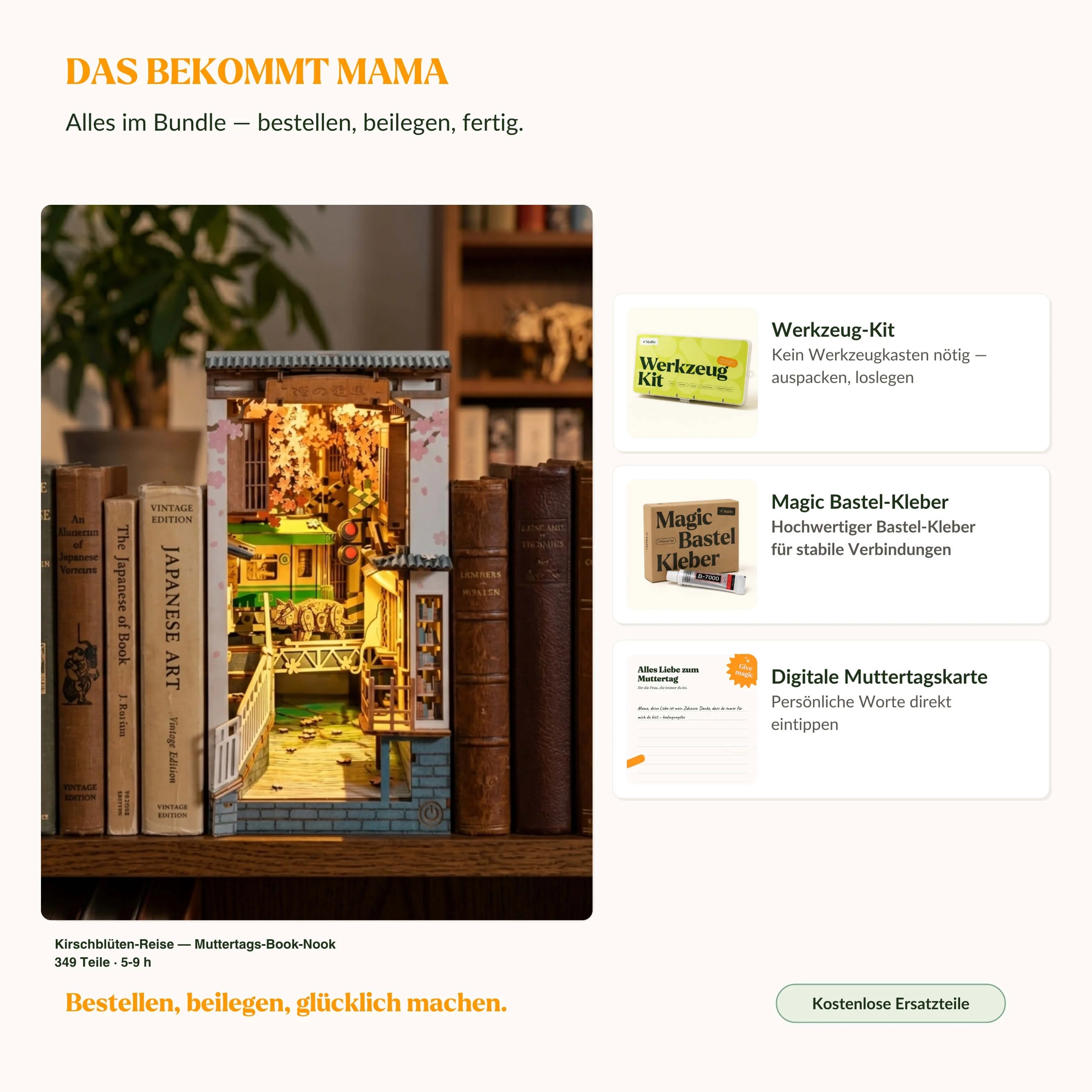 Kirschblüten-Reise — Muttertags-Book-Nook - Image 2