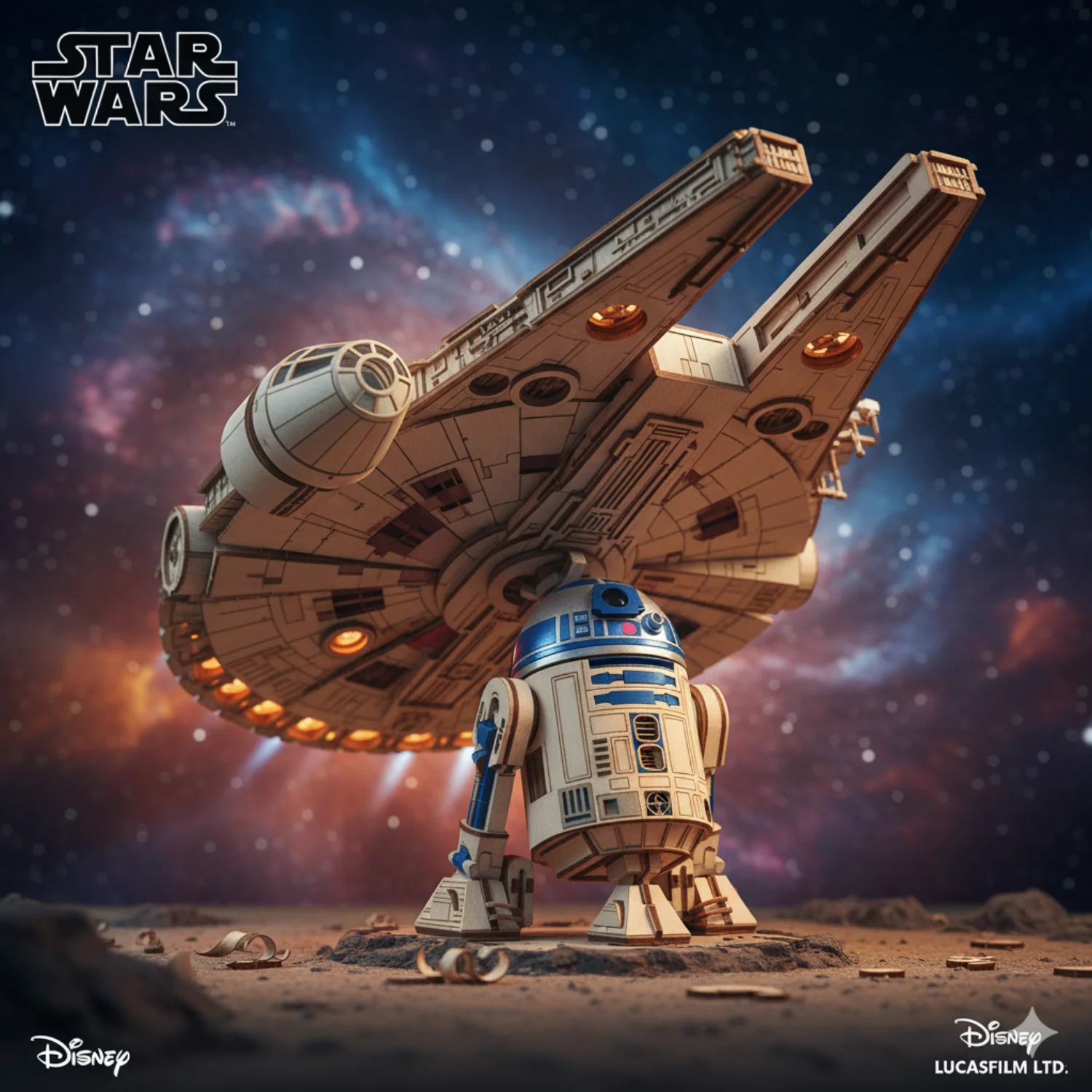 Mission Rebellion R2-D2 & Millennium Falcon - Image 3