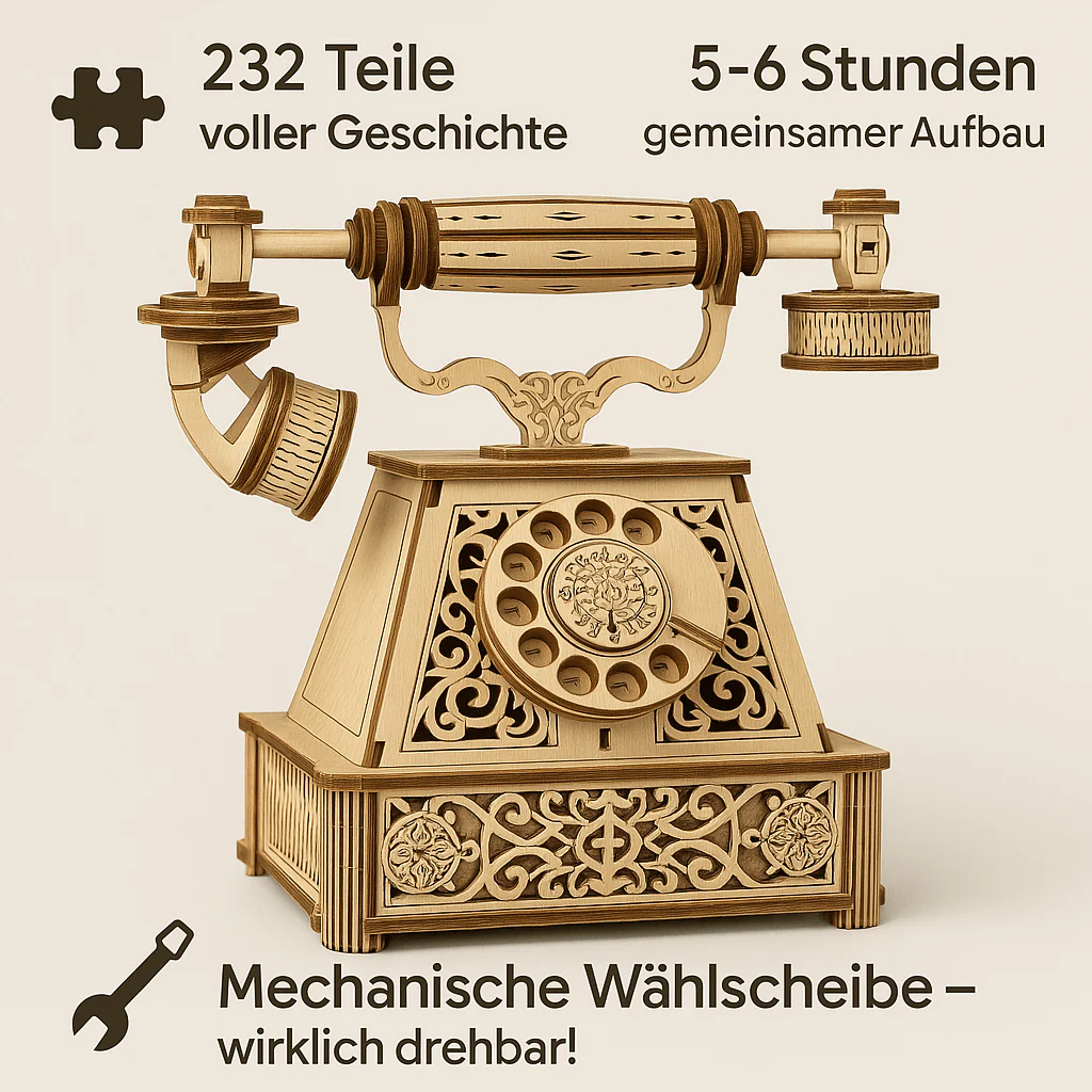 Retro Telephone – Vintage Bausatz - Image 2