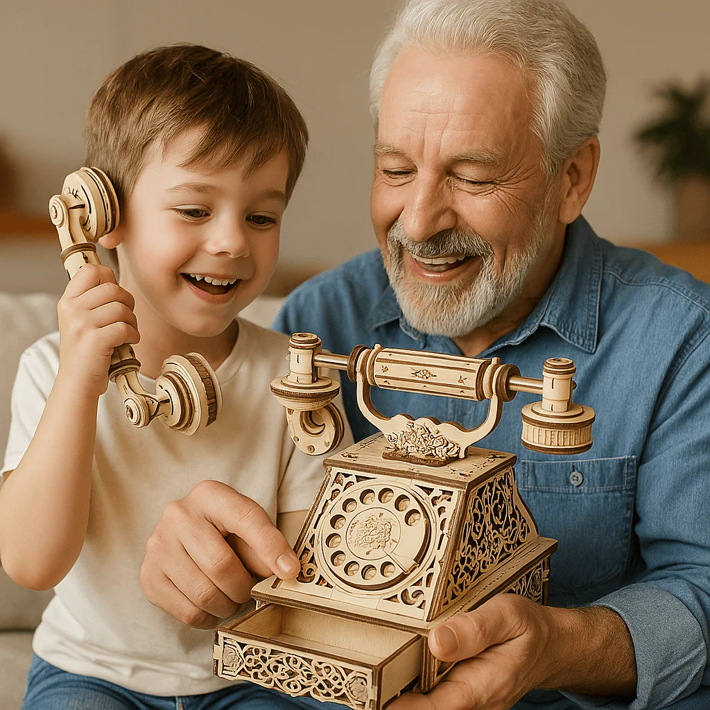Retro Telephone – Vintage Bausatz - Image 3