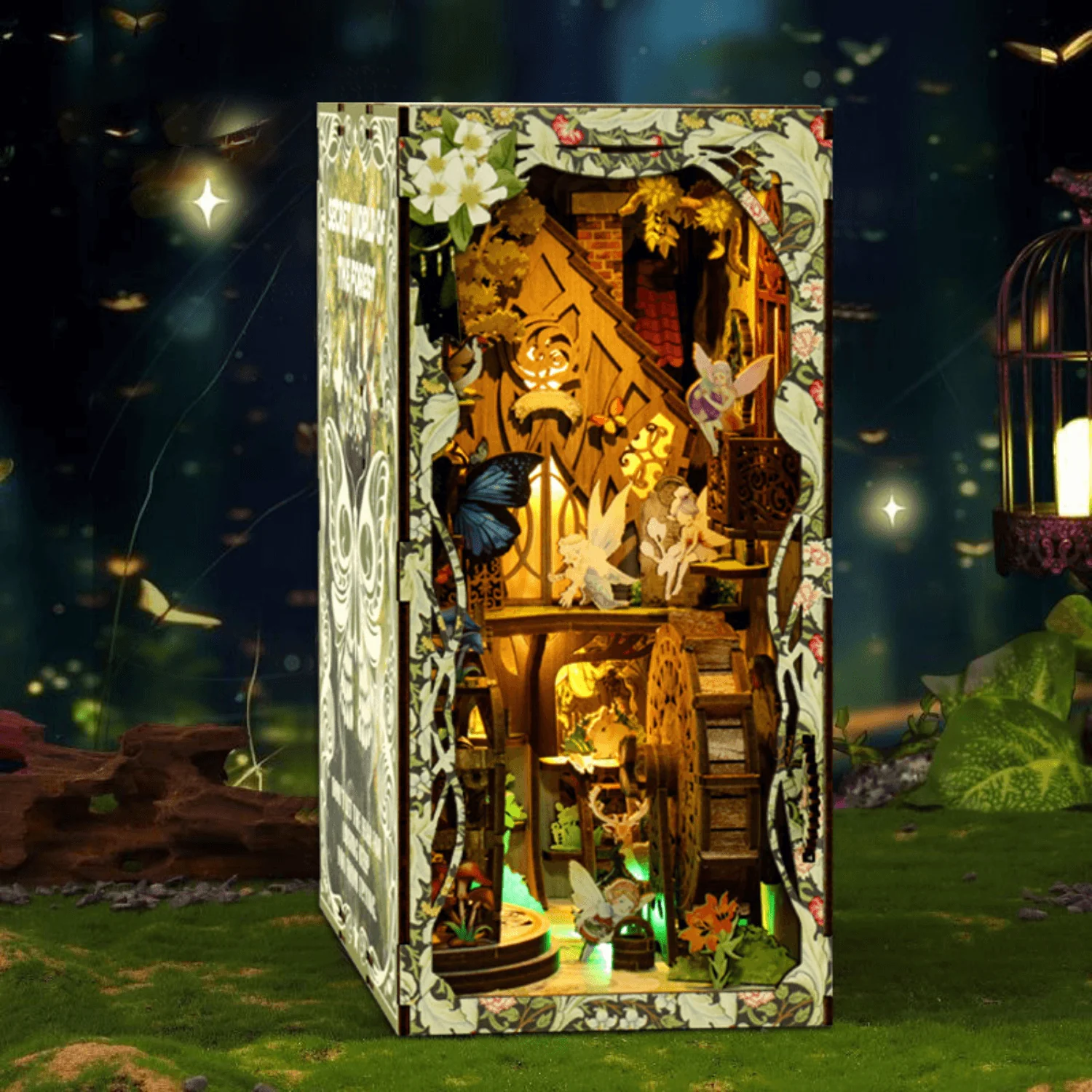 Secret World of the Forest | Diorama | Book Nook - Image 2