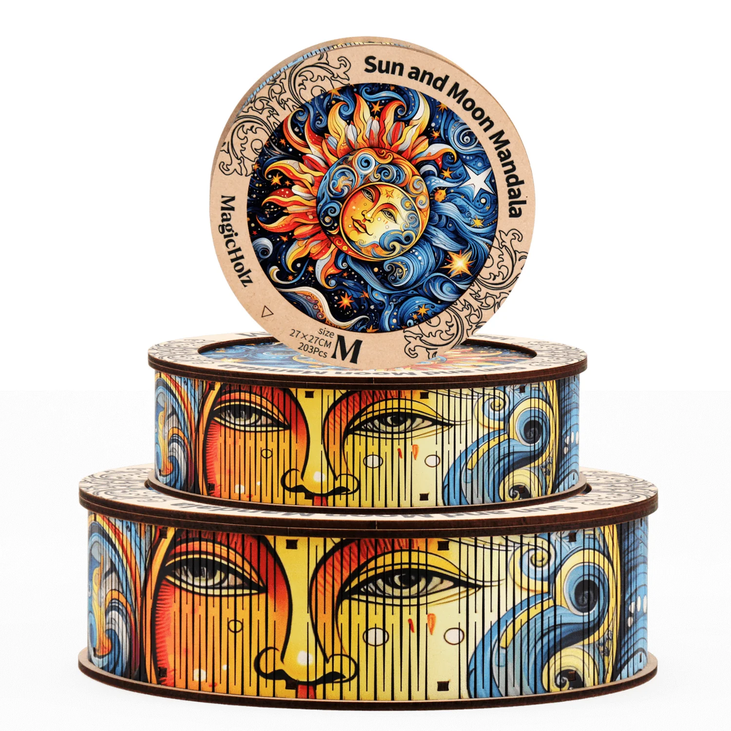 Sonne und Mond Mandala - Image 14