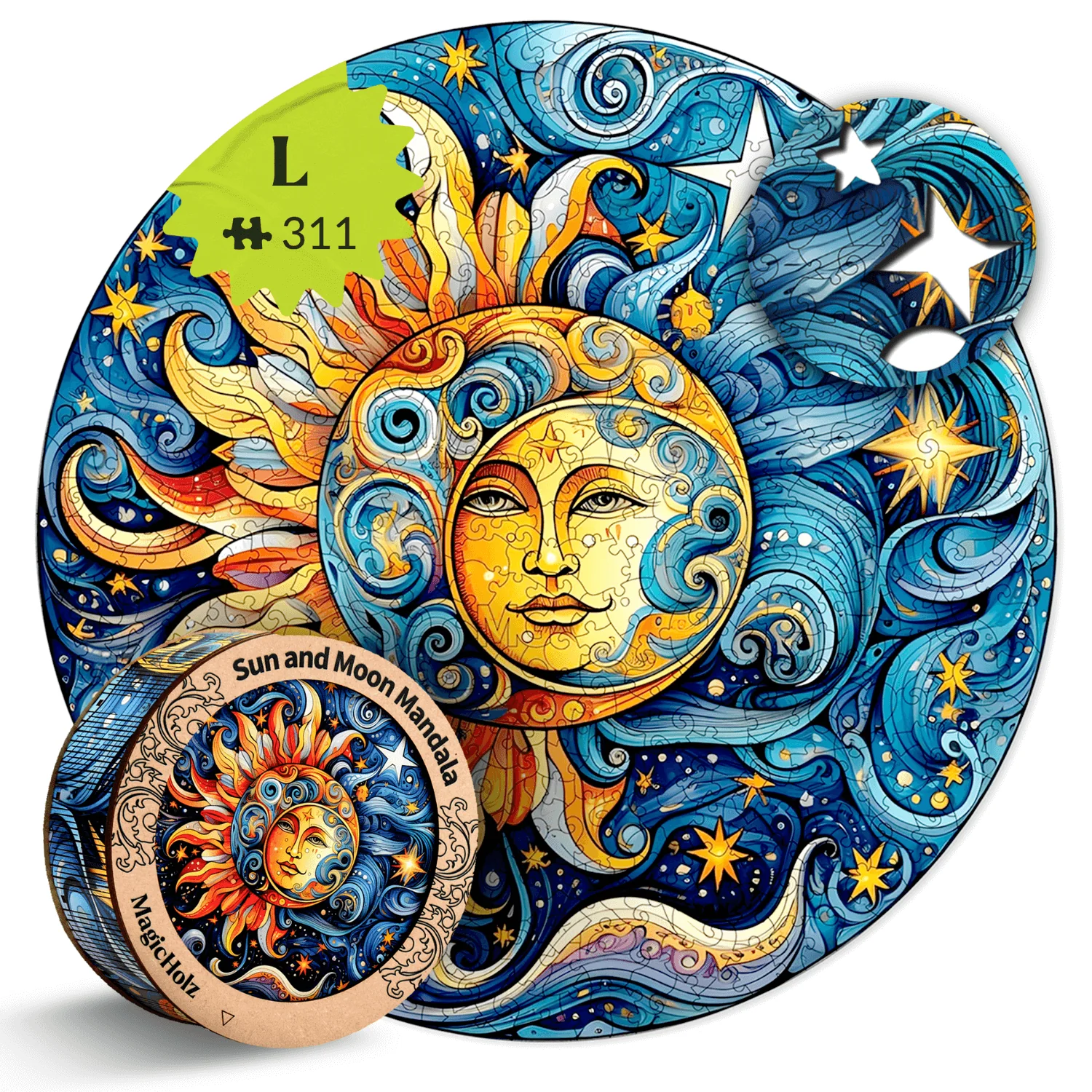 Sonne und Mond Mandala - Image 9