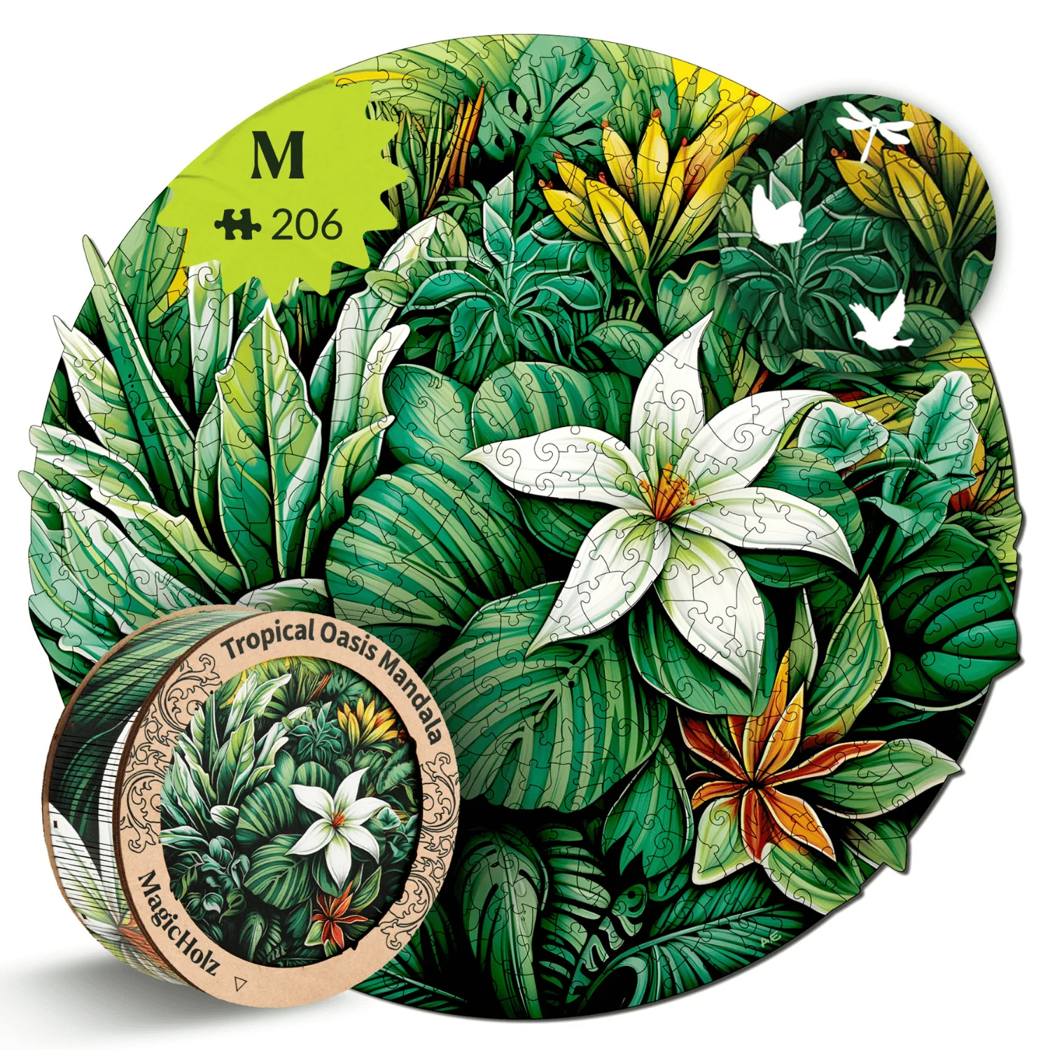 Tropische Oase Mandala