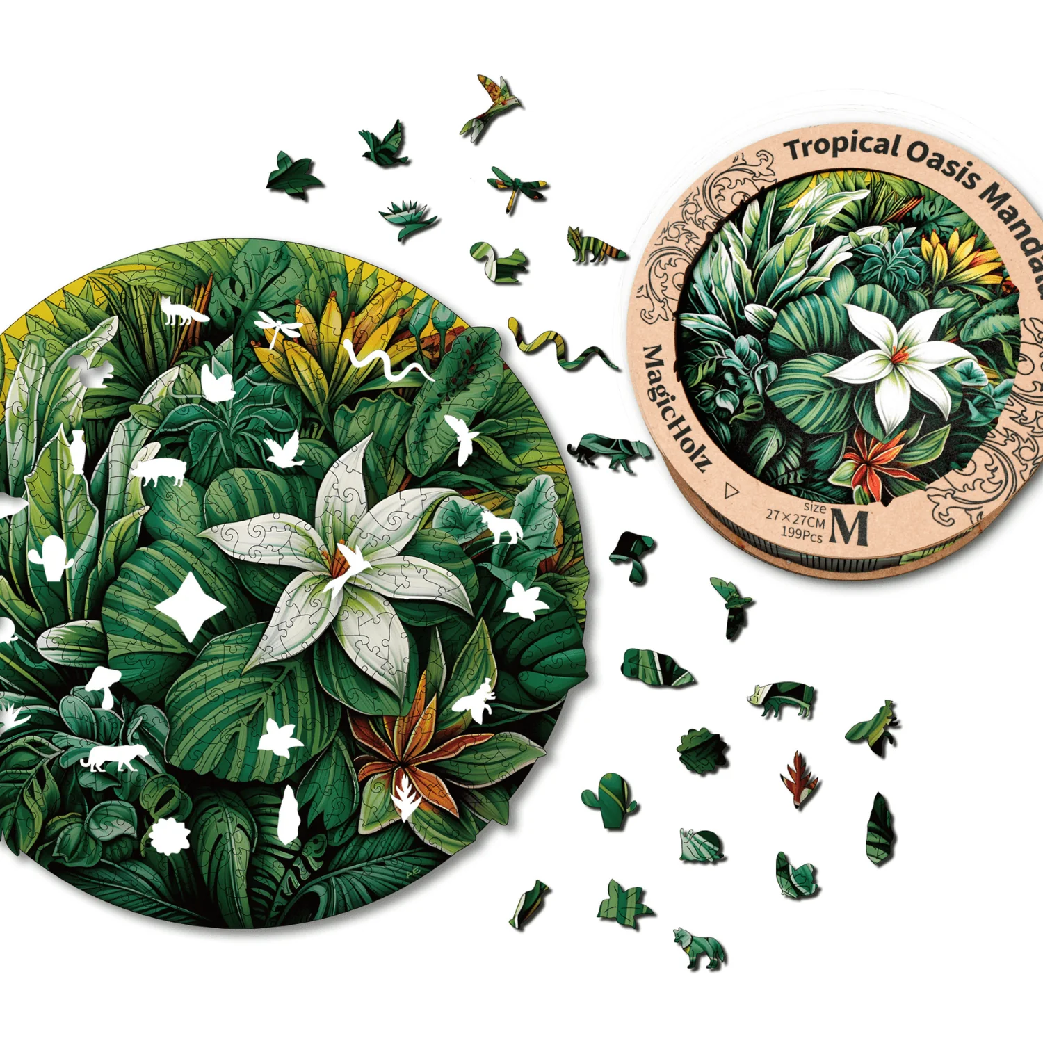 Tropische Oase Mandala - Image 11