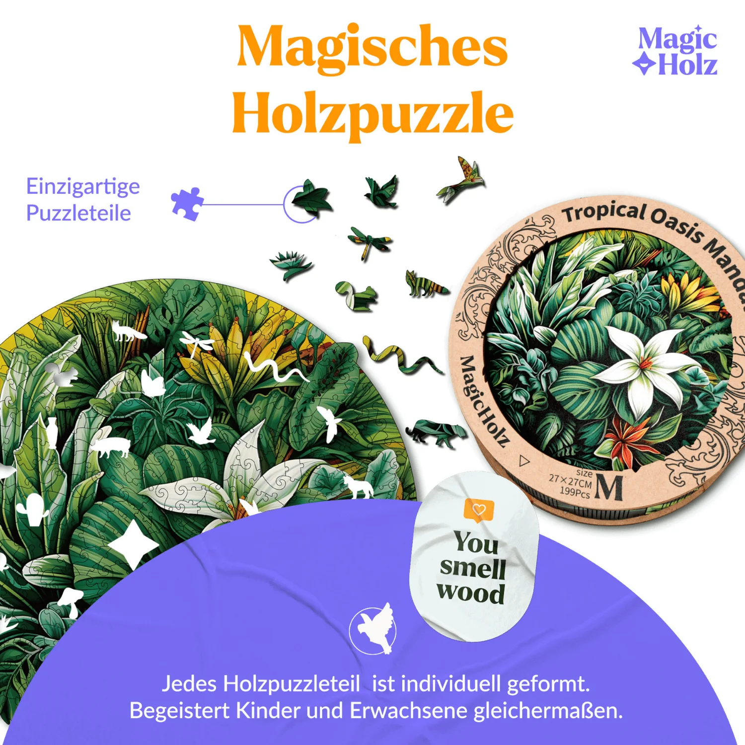 Tropische Oase Mandala - Image 2