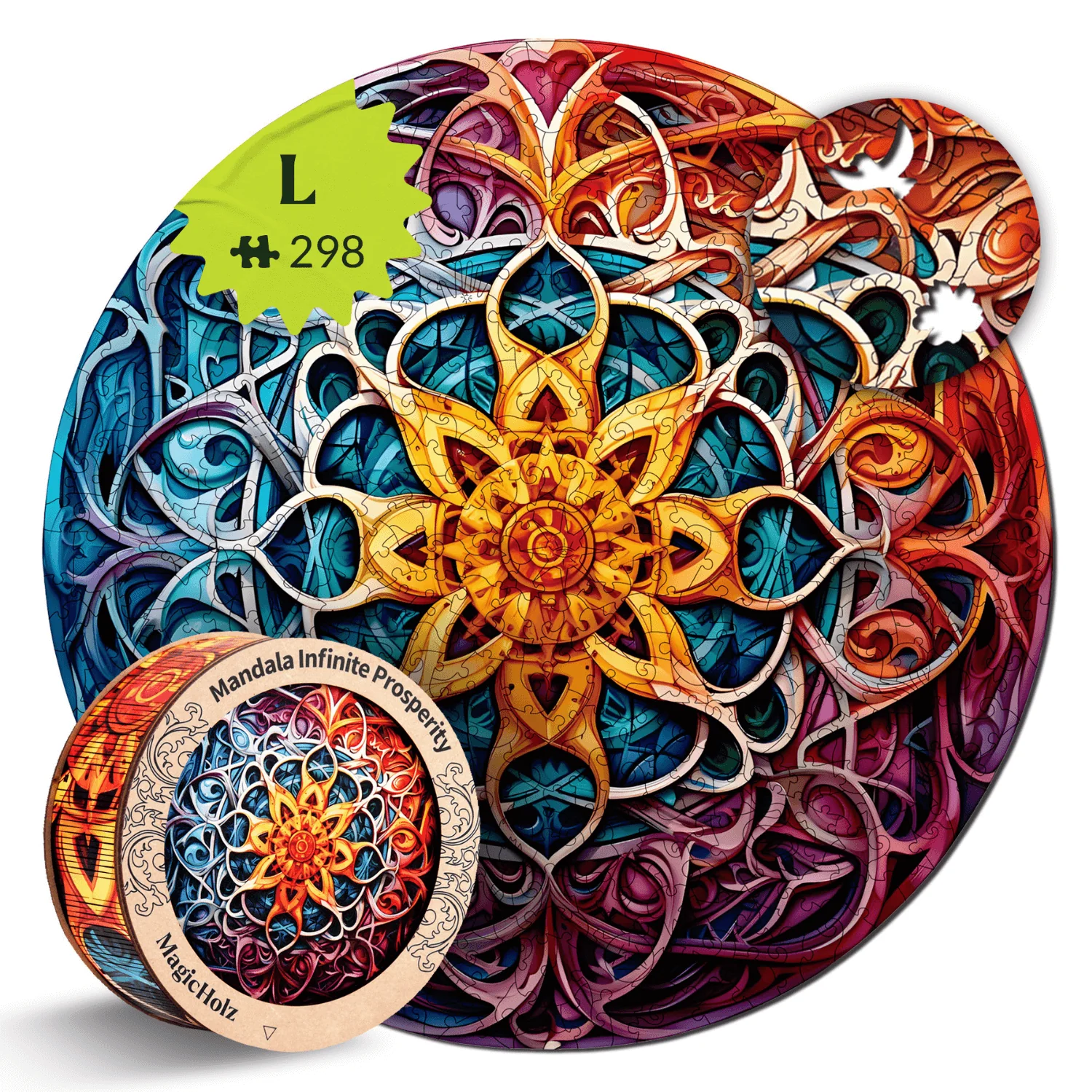 Unendlicher Reichtum | Mandala - Image 9