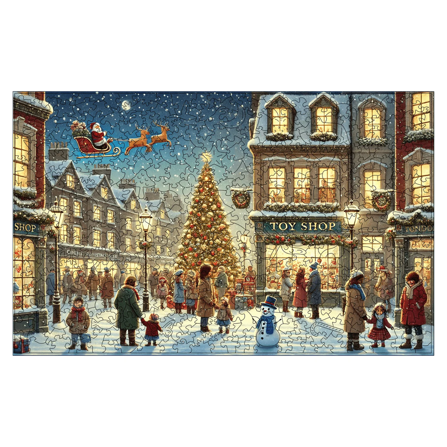 Zauberhafte Weihnachtsgeschäfte